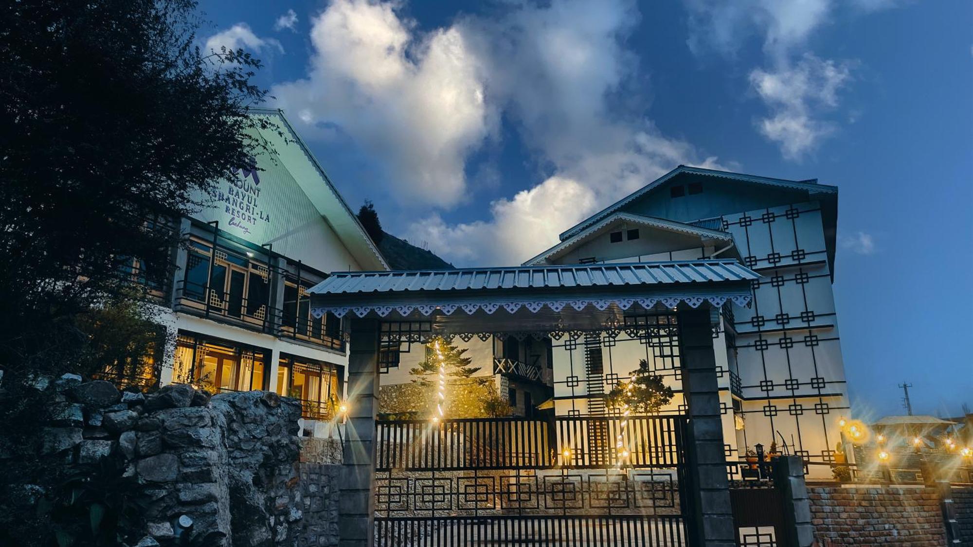 Mount Bayul Shangri-La Resort Lachung Exterior foto