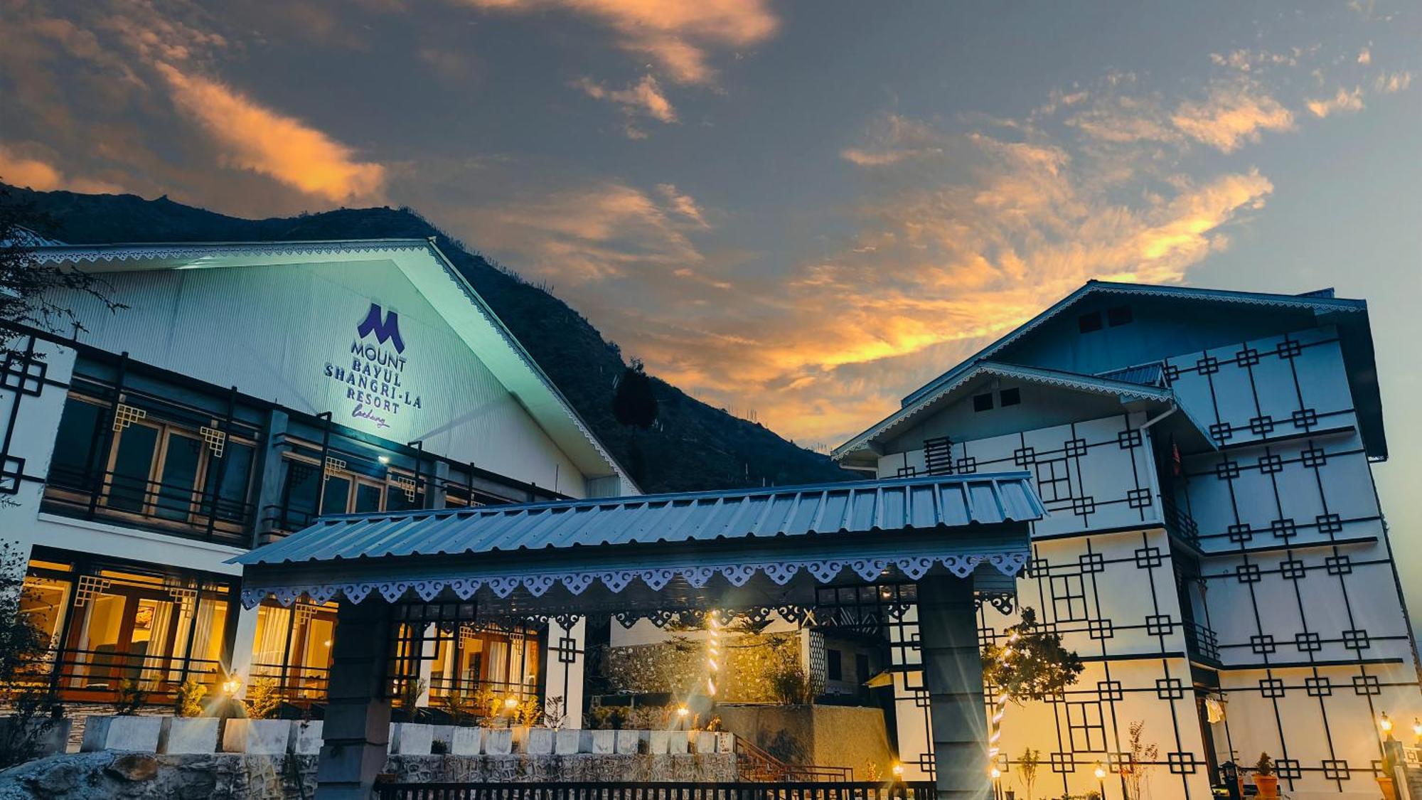 Mount Bayul Shangri-La Resort Lachung Exterior foto