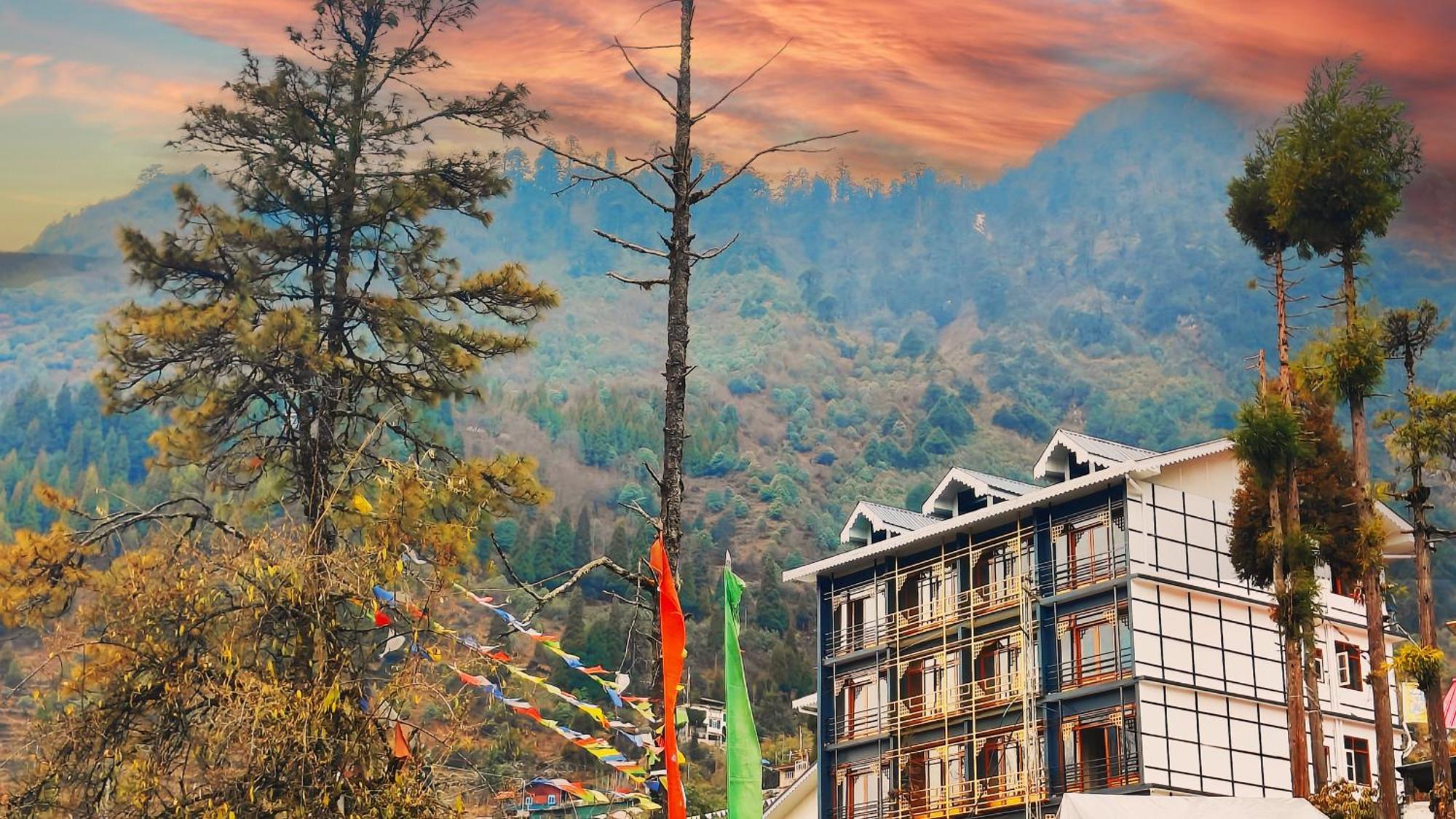 Mount Bayul Shangri-La Resort Lachung Exterior foto
