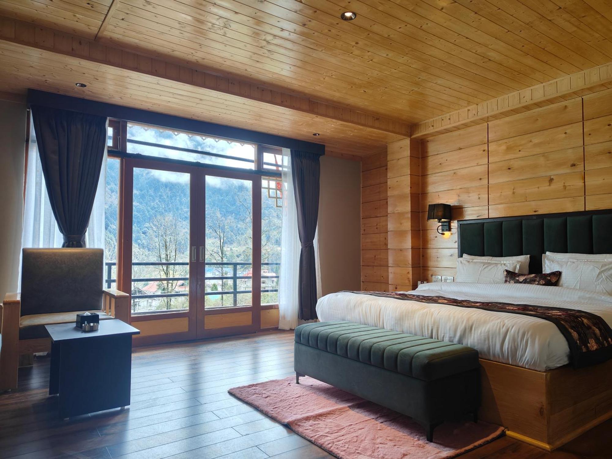 Mount Bayul Shangri-La Resort Lachung Exterior foto