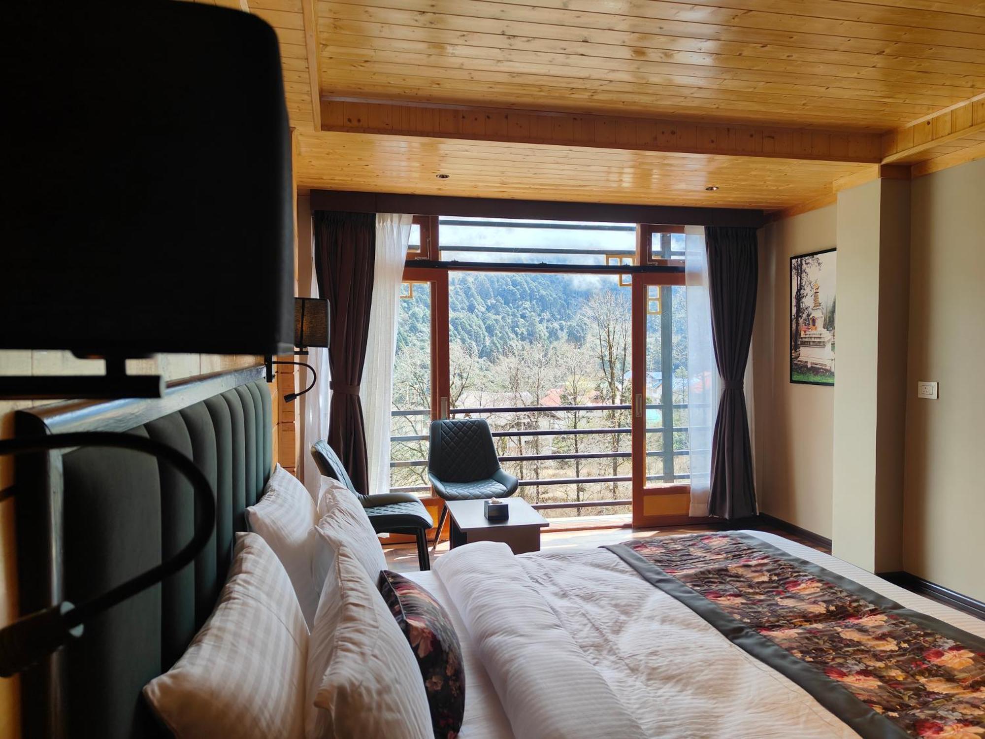 Mount Bayul Shangri-La Resort Lachung Exterior foto